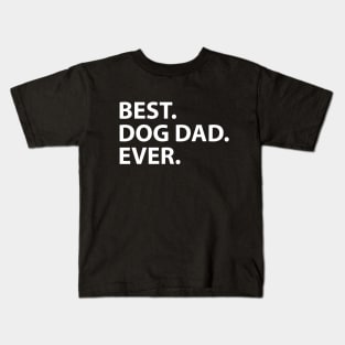 Best dog dad Kids T-Shirt